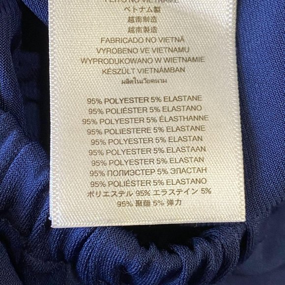 MICHAEL KORS Navy strapless Jumpsuit M - Picture 7 of 7